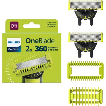 Philips OneBlade 360 QP624/50 rezerva Lama - imagine 2